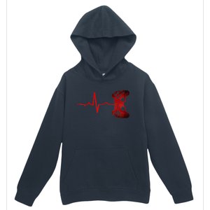 Gamer Heartbeat Video Games Gaming Urban Pullover Hoodie