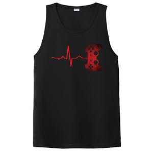 Gamer Heartbeat Video Games Gaming Teens PosiCharge Competitor Tank