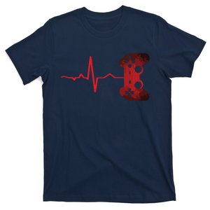 Gamer Heartbeat Video Games Gaming Teens T-Shirt