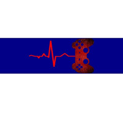 Gamer Heartbeat Video Games Gaming Ns Gift Bumper Sticker