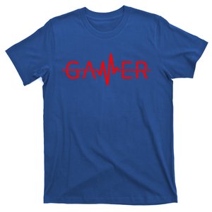 Gamer Heartbeat Video Games Gaming N Gift T-Shirt