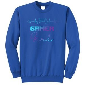 Gamer Heartbeat Video Games Controller Gaming Gift Sweatshirt