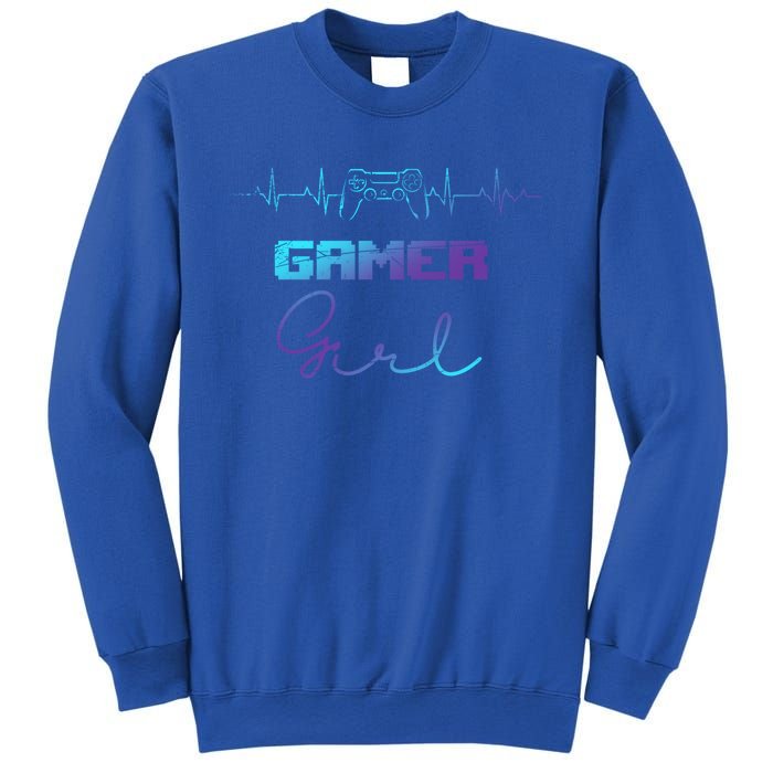 Gamer Heartbeat Video Games Controller Gaming Gift Sweatshirt