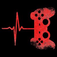 Gamer Heartbeat Video Games Gaming Doggie Tank