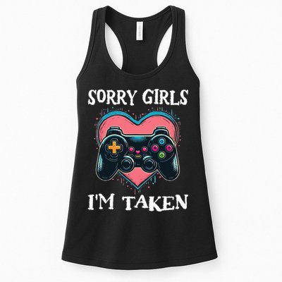 Gamer Heart Valentines Day Video Games Womens Tank Top