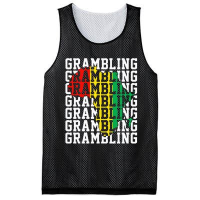 Grambling Hbcu With Africa Historical Black College Alumni Mesh Reversible Basketball Jersey Tank