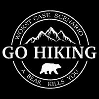 Go Hiking Worst Case Scenario A Bear Kills You Camping Impact Tech Backpack
