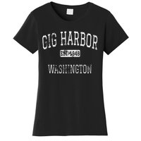 Gig Harbor Washington WA Vintage Women's T-Shirt