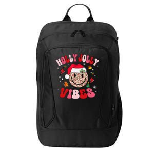 Groovy Holly Xmas Jolly Vibes Pin.K Christmas Xmas City Backpack