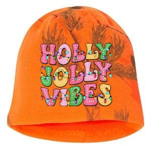 Groovy Holly Xmas Jolly Vibes Pin.K Christmas Xmas Kati - Camo Knit Beanie