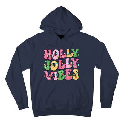 Groovy Holly Xmas Jolly Vibes Pin.K Christmas Xmas Tall Hoodie