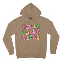 Groovy Holly Xmas Jolly Vibes Pin.K Christmas Xmas Hoodie