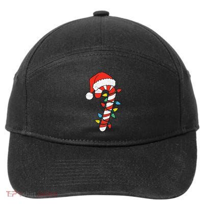 Groovy Holly Xmas Jolly Vibes Pin.K Christmas Xmas 7-Panel Snapback Hat