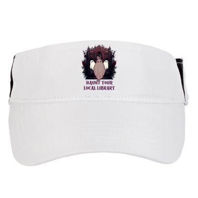 Ghost Haunt Your Local Library Halloween Adult Drive Performance Visor