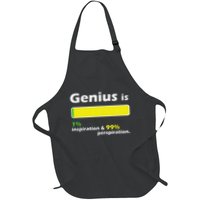 Genius Is 1 Inspiration And 99 Perspiration Top Apron