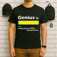 Genius Is 1 Inspiration And 99 Perspiration Top T-Shirt