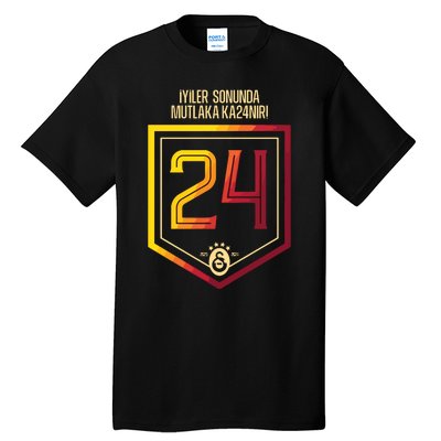 Galatasaray Istanbul 24 Sampiyonluk Tall T-Shirt