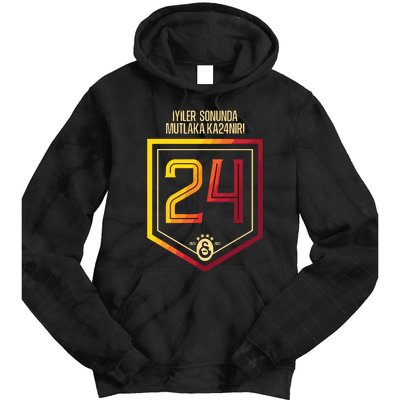 Galatasaray Istanbul 24 Sampiyonluk Tie Dye Hoodie