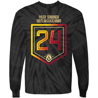 Galatasaray Istanbul 24 Sampiyonluk Tie-Dye Long Sleeve Shirt