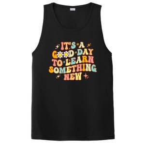 Groovy It's A Good Day To Learn Something New For Teacher PosiCharge Competitor Tank