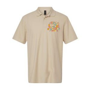 Groovy It's A Good Day To Learn Something New For Teacher Softstyle Adult Sport Polo