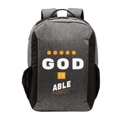 God Is Able Ephesians 32021 Christian Design Vector Backpack