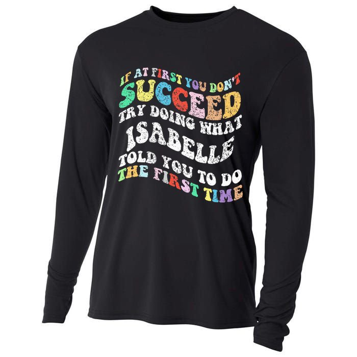 Groovy If At First You DonT Succeed Try Doing What Isabelle Cooling Performance Long Sleeve Crew