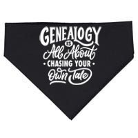 Genealogy Is All About Chasing Your Own Tale Humor Genealogy Gifts By The Ancest USA-Made Doggie Bandana