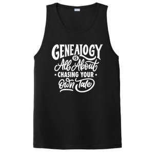 Genealogy Is All About Chasing Your Own Tale Humor Genealogy Gifts By The Ancest PosiCharge Competitor Tank