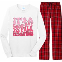 Groovy It's A Good Day To Fill Prescriptions Long Sleeve Pajama Set