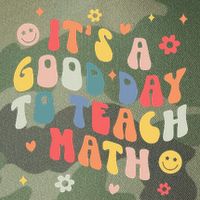 Groovy Its A Good Day To Teach Math Funny Math Teacher Gift Legacy Tie Dye Trucker Hat