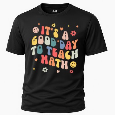 Groovy Its A Good Day To Teach Math Funny Math Teacher Gift Performance Shirt