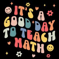 Groovy Its A Good Day To Teach Math Funny Math Teacher Gift Button