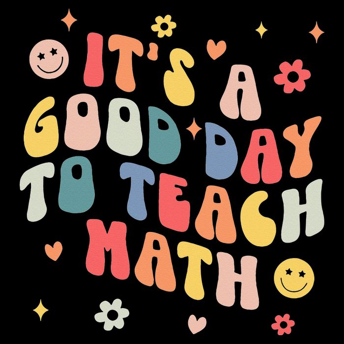 Groovy Its A Good Day To Teach Math Funny Math Teacher Gift Button