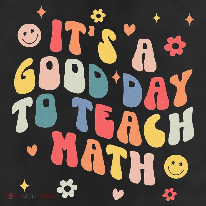 Groovy Its A Good Day To Teach Math Funny Math Teacher Gift 25L Jumbo Tote