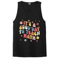 Groovy Its A Good Day To Teach Math Funny Math Teacher Gift PosiCharge Competitor Tank