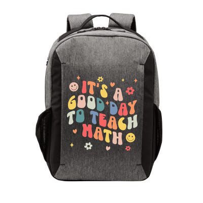 Groovy Its A Good Day To Teach Math Funny Math Teacher Gift Vector Backpack