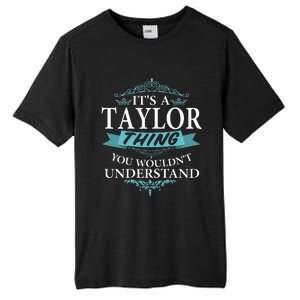 groovy It's a T.aylor Thing You Wouldn't understand V4 Tall Fusion ChromaSoft Performance T-Shirt