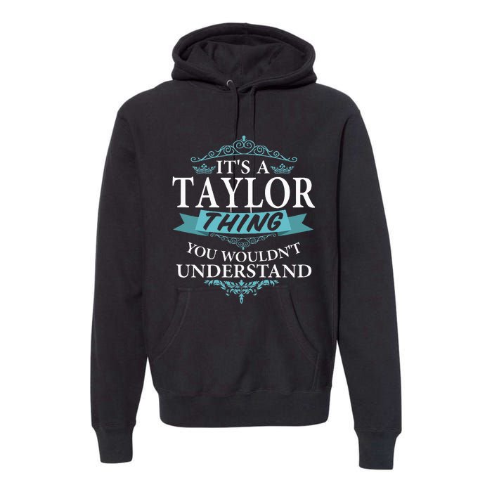 groovy It's a T.aylor Thing You Wouldn't understand V4 Premium Hoodie