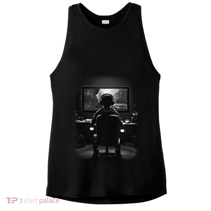 Gamer In Action Ladies PosiCharge Tri-Blend Wicking Tank