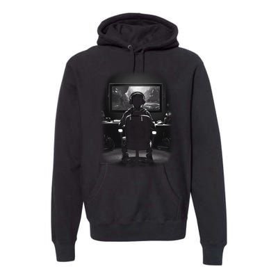 Gamer In Action Premium Hoodie