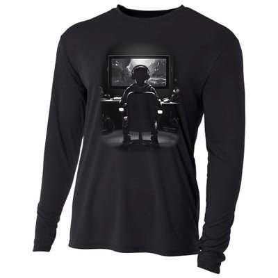 Gamer In Action Cooling Performance Long Sleeve Crew