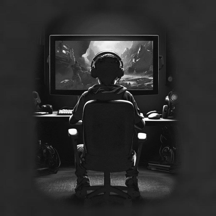 Gamer In Action Golf Towel
