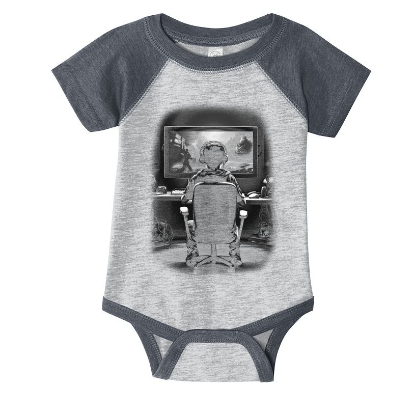 Gamer In Action Infant Baby Jersey Bodysuit