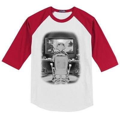 Gamer In Action Kids Colorblock Raglan Jersey