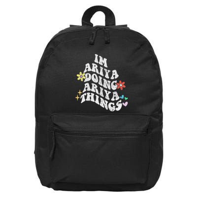 Groovy Im Ariya Doing Ariya Things Funny MotherS Day 16 in Basic Backpack