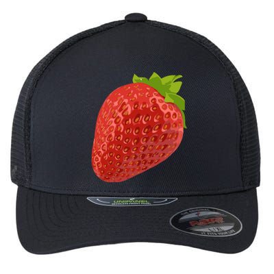 Giant Strawberry Flexfit Unipanel Trucker Cap