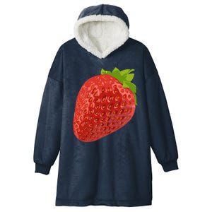 Giant Strawberry Hooded Wearable Blanket