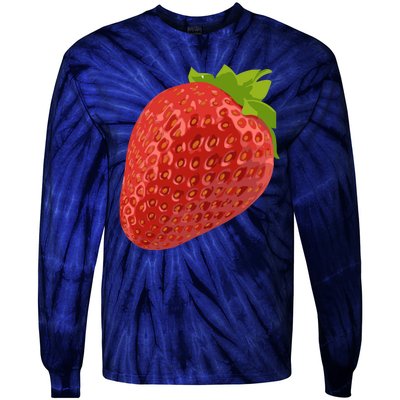 Giant Strawberry Tie-Dye Long Sleeve Shirt