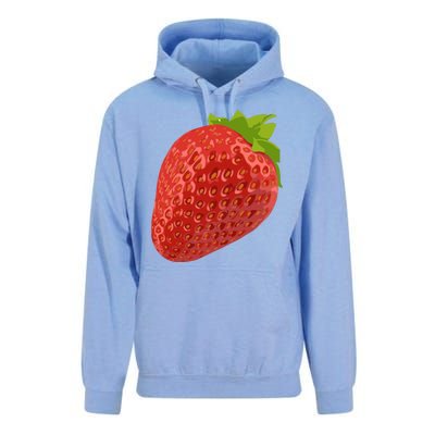 Giant Strawberry Unisex Surf Hoodie